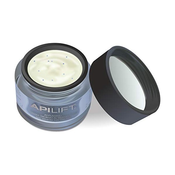 ApiLift 50 ml crème de nuit anti-âge au venin dabeille et acide hyaluronique - fabriqué en Italie