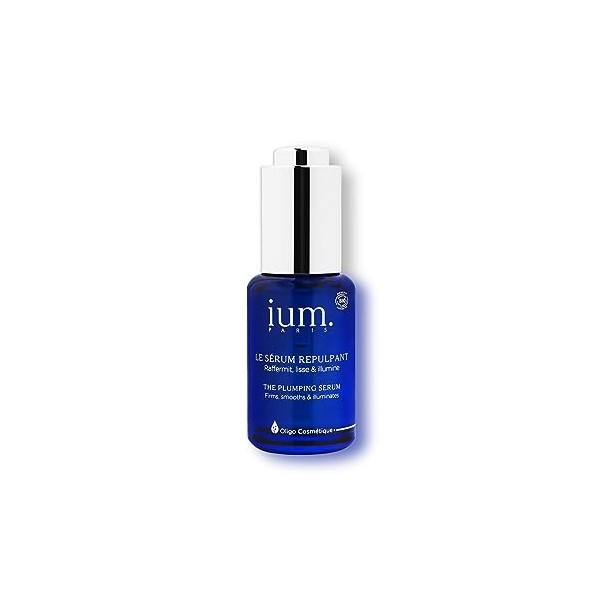 IUM Paris • Le Sérum Repulpant au PotassIUM • Hydratant, Revitalisant Bio, 30ml