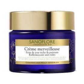 SANOFLORE - Crème merveilleuse enrichie - Soin de jour riche & puissant anti-rides bio - 50 ml - pour les commandes multi-it