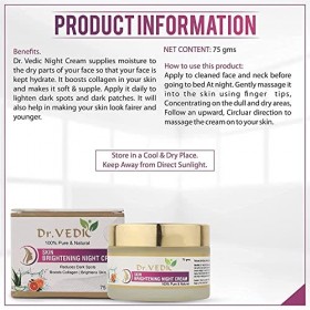 QURA Crème de nuit pour léquité toutes les peaux 75 ml