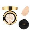 MZV Air Cushion BB Cream Waterproof Foundation, Water Bead Tricolor Latte Concealer Cushion, Moisturizing Air Cushion CC Crea