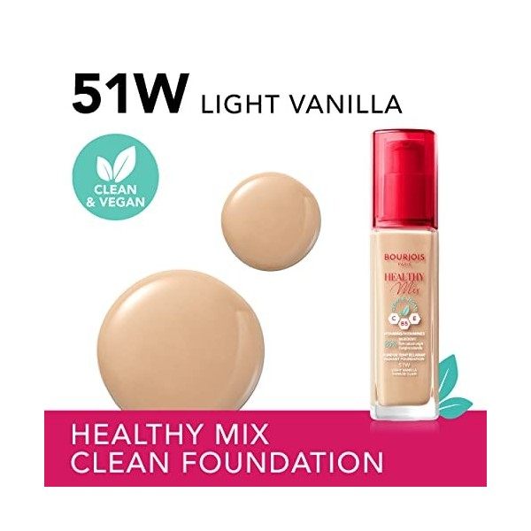 HM FOUNDATION VEGAN 051W LIGHT VANILLA 30ML