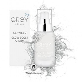 GREY Berlin Seaweed Glow Boost sérum | Sérum hydratant pour femme avec algues islandaises | cosmétiques naturels végétaliens 