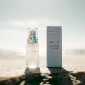 GREY Berlin Seaweed Glow Boost sérum | Sérum hydratant pour femme avec algues islandaises | cosmétiques naturels végétaliens 