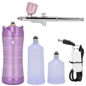 Pulvérisateur Doxygène à Leau - Pulvérisateur Hydratant pour le Visage Aérographe Dinjection Doxygène Portable Pulvérisat