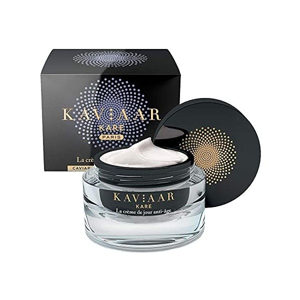 KAVIAAR KARE - Crème de jour anti-âge - Caviar + Acide Hyaluronique - 50 ml