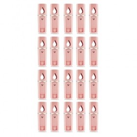 JUFUM 20X Extensions de Cils DAtomisation Faciale Nano Mister Mini Facial Steamer avec Miroir Rose