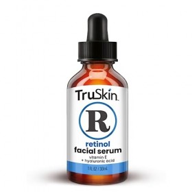 TruSkin Aturals Sérum TruSkin au Rétinol Contre les Rides et Ridules - Vitamine A + Acide Hyaluronique, Vitamine E, thé Vert 