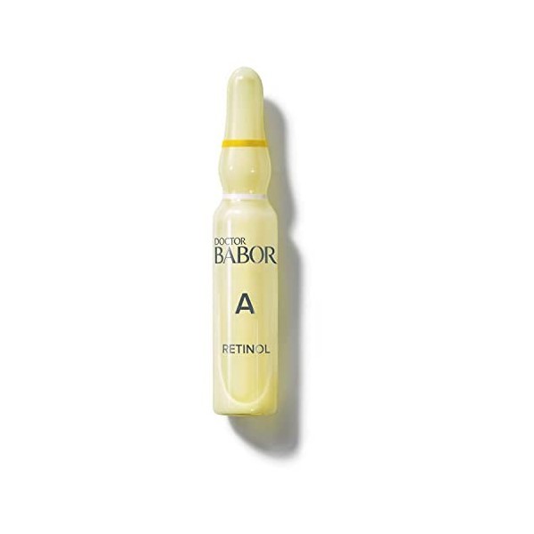 DOCTOR BABOR Power Serum Retinol, ampoules pour le visage, acide hyaluronique + rétinol pour la régénération avec effet anti-