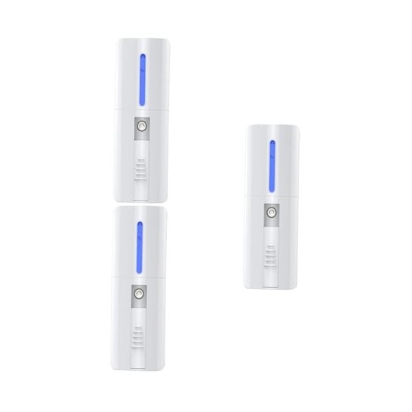 Healifty 3 Pcs Maquillage Mini Cool Peau Hydratant Pulvérisateur Soins Électroniques Nébuliseur Humidificateur Vapeur Monsieu