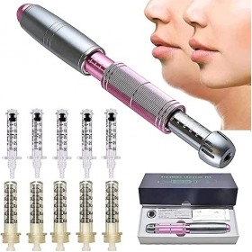 0.3/0.5 Ml Pas Daiguille Hyaluron Pen, Anti Vieillissement Peau Appareil, Seringue Dacide Hyaluronique, pour Lélimination 