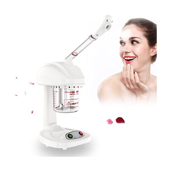 rongweiwang Machine de pulvérisation ionique vapeur faciale Salon Spa maison vapeur 220V dispositif de nettoyage du visage fo