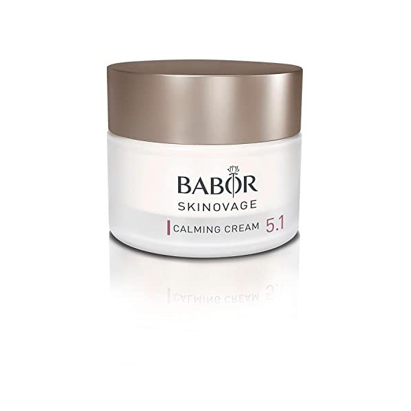 BABOR SKINOVAGE Calming Cream, soin doux et intensif pour les peaux sensibles, sans colorants ni parfums, 50 ml