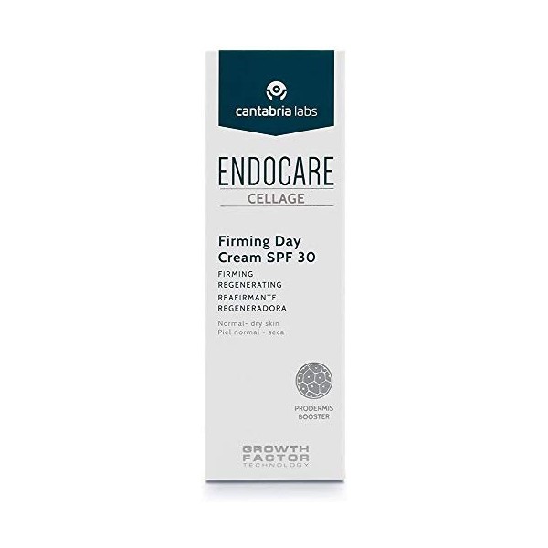 Endocare Cellage Firming Day Cream SPF30 - Crema Antiarrugas, Triple Acción Reafirmante, Antiedad, con Protección Solar, Piel