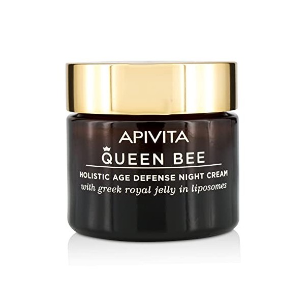 Apivita Queen Bee Crème lifting nuit anti-âge holistique à la gelée royale grecque 50ml