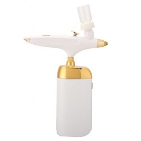 Pistolet aérographe, aérographe à technologie datomisation à léchelle nanométrique ABS pour manucure de tatouage blanche 