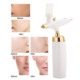 Pistolet aérographe, aérographe à technologie datomisation à léchelle nanométrique ABS pour manucure de tatouage blanche 