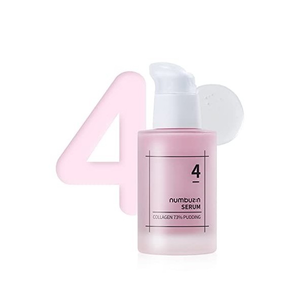 numbuzin No.4 Collagène 73% Pudding Sérum, 1,69 fl.oz / 50 ml | Anti-âge, Collagène, Multi-hyaluronique