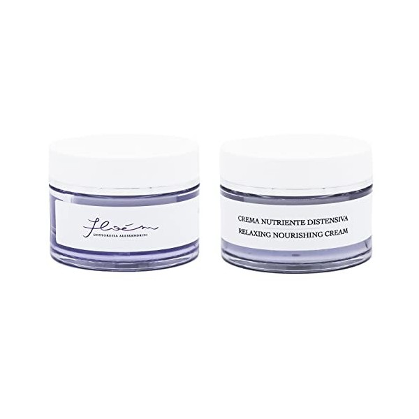 Floèm - Crème Nourrissante Détentrice, Rééquilibre lHydratation, Propriétés Nourrissantes et de Structuration de la Peau Pro