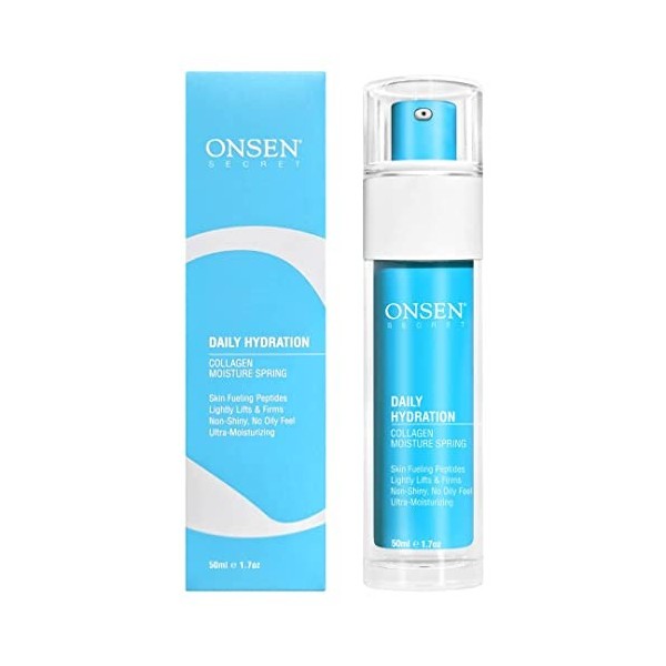 Onsen Secret Anti Aging Face Moisturizer Cream All Natural Skin Lotion Organic Daily Hydration, Day & Night Anti Wrinkle Coll...