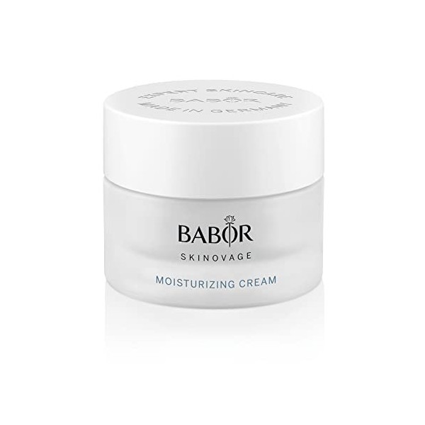 BABOR Skinovage Moisturizing Cream, Crème pour Le Visage pour Peaux Sèches, Soin Hydratant Intensif À LAcide Hyaluronique, F