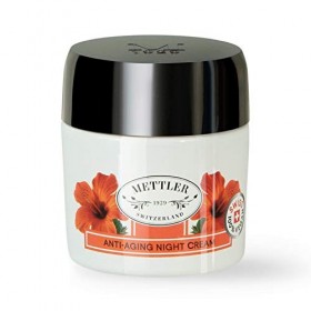 Mettler1929 Crème Anti-Âge Nuit, 50ml │pour peau mature │végan – sans parabènes – fabrication Suisse