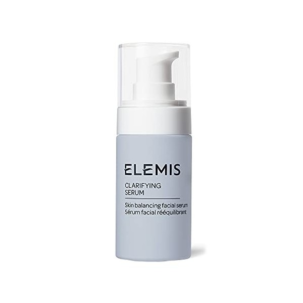 ELEMIS Clarifying Serum, Sérum facial rééquilibrant, apaisant et léger, améliore le grain de la peau pour un teint clair et l
