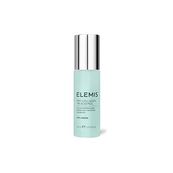 ELEMIS Peeling tri-acide pro-collagène, peeling anti-âge régénérant pour lisser, renouveler et affiner, pour un teint jeune, 