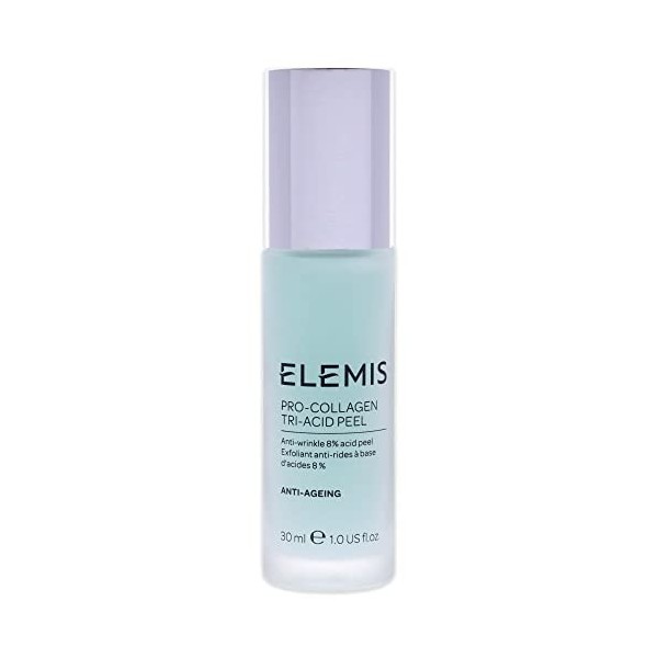 ELEMIS Peeling tri-acide pro-collagène, peeling anti-âge régénérant pour lisser, renouveler et affiner, pour un teint jeune, 