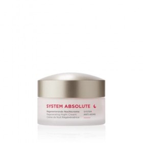 ANNEMARIE BÖRLIND Crème de Nuit Régénératrice SYSTEM ABSOLUTE 50ml - L’extrait d’algue verte intégré dans une matrice 3D de