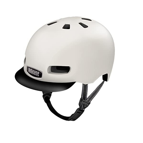 Nutcase 10003219 Accessoires vélo Unisex-Adult, White, M