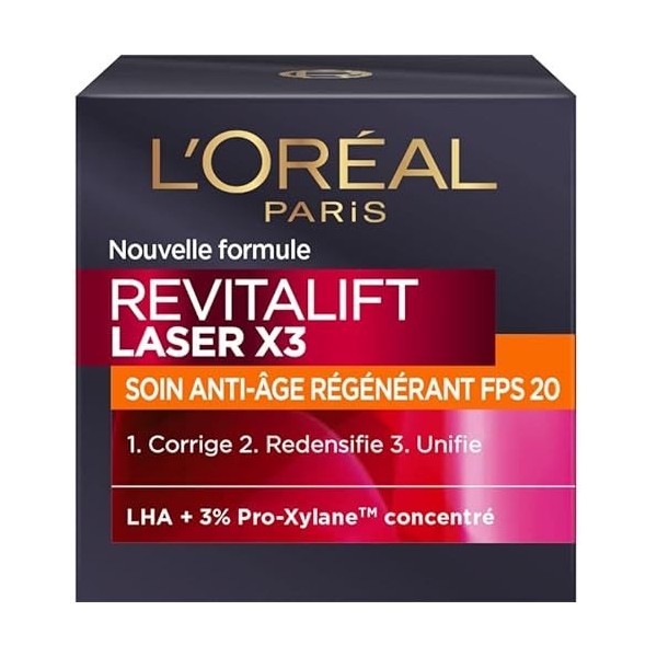 DERMO EXPERTISE - Dermo Revitalift Laser X3 50Ml Soin Spf - le Lot De 2