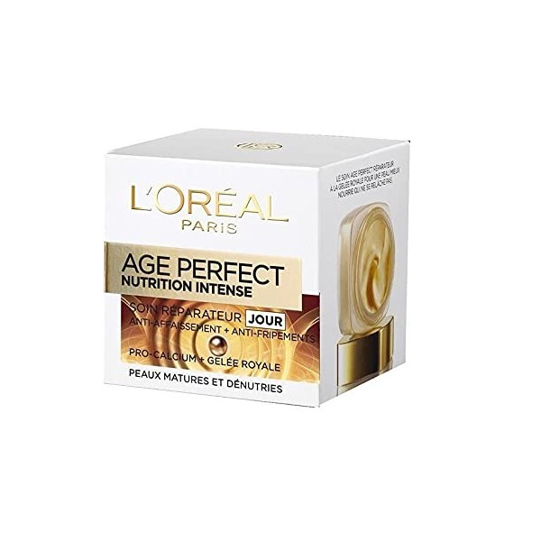 DERMO EXPERTISE - Dermo Âge Perfect Soin Aa Nutrition Intense Jour 50Ml - Lot De 2 - Vendu Par Lot