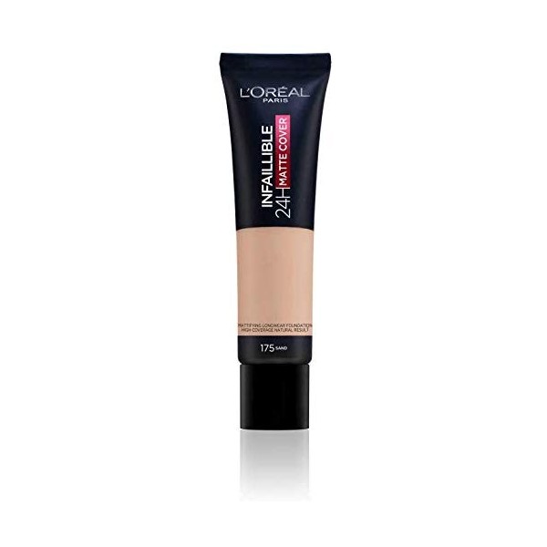 2 x New LOreal Infallible 24H Matte Cover Foundation 30ml - 175 Sand