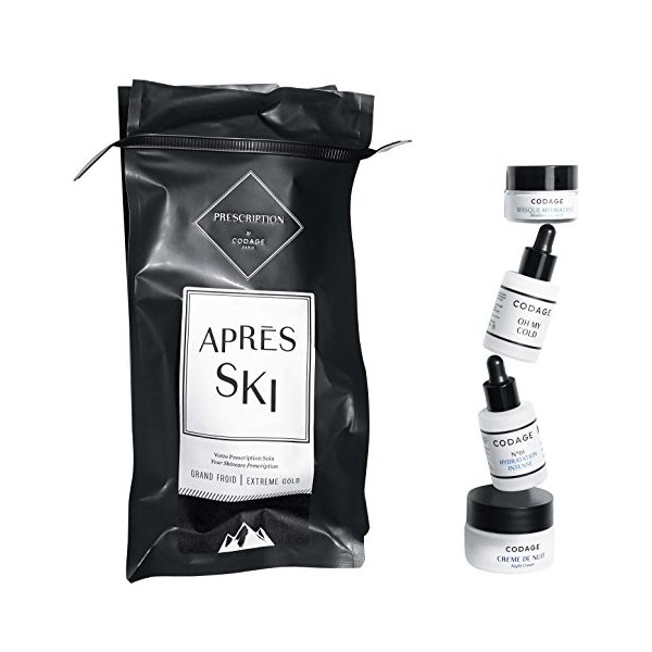 CODAGE Apres Ski Prescription Kit de Soin de la Peau