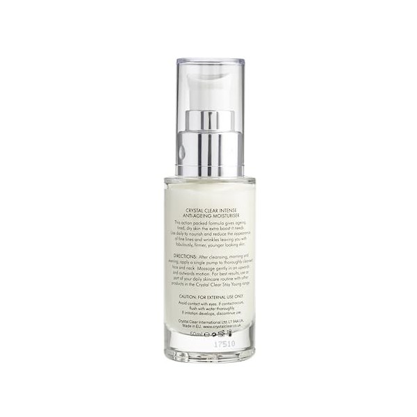 Crystal Clear Skincare Intense Anti-Ageing Moisturiser 50 ml