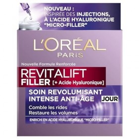 DERMO EXPERTISE - Revitalift Filler, Soin Anti-Âge Jour 50ml - Réduit les Signes de lÂge, Pour une Peau Revolumisée et Jeune 