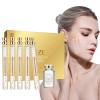 Zceplem 10 Pcs Ensemble dessences pour Le Visage aux peptides protéinés | avec 5 Gold Essence et 1 Fil de Protéine Soluble -