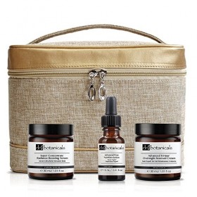 Dr Botanicals Coffret Traitement Expert Contour des Yeux + Soin Expert de Nuit Renaissance 8 h + Sérum Nutrition Expert pour 