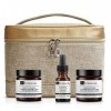 Dr Botanicals Coffret Traitement Expert Contour des Yeux + Soin Expert de Nuit Renaissance 8 h + Sérum Nutrition Expert pour 