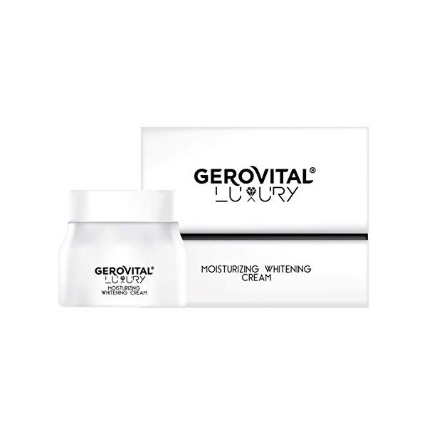 Crème Hydratant blanchissant – GEROVITAL Luxury