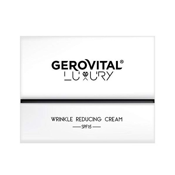 Gerovital Luxury Crème de prévention des rides SPF 15, Type de peau: Miste normale, 50 ml