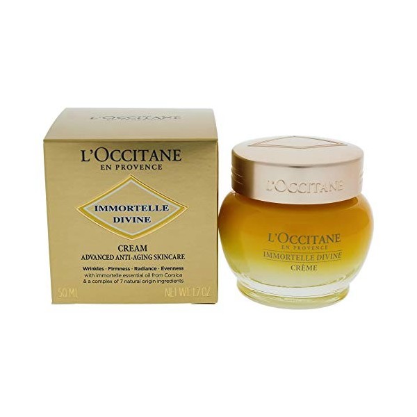 LOccitane Immortelle Crème Divine Traitement du Visage