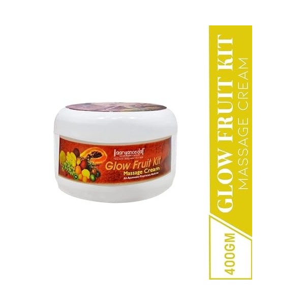 YIGATI Glow Fruit Crème de massage visage 400 g