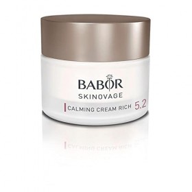 BABOR SKINOVAGE Calming Cream Rich, crème de soin intensive et riche pour les peaux sèches et sensibles, 50 ml