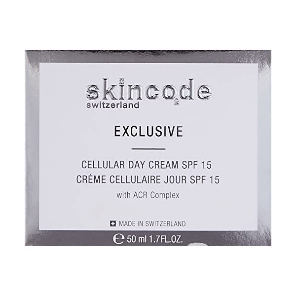 Skincode 5015 Crème Cellulaire Jour SPF15