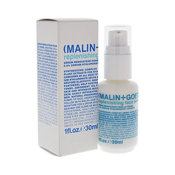 Malin + Goetz Replenishing Face Serum for Women 1 oz Serum