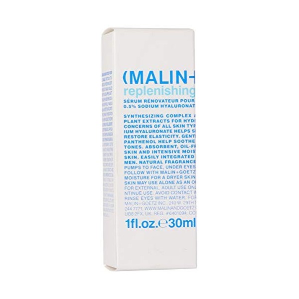 Malin + Goetz Replenishing Face Serum for Women 1 oz Serum