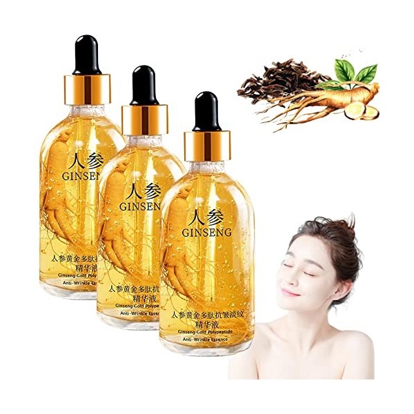 Gienslru Ginseng Polypeptide Anti-Ageing Essence, Ginseng Gold Polypeptide Anti-Ageing Essence, Ginseng Gold Polypeptide Anti