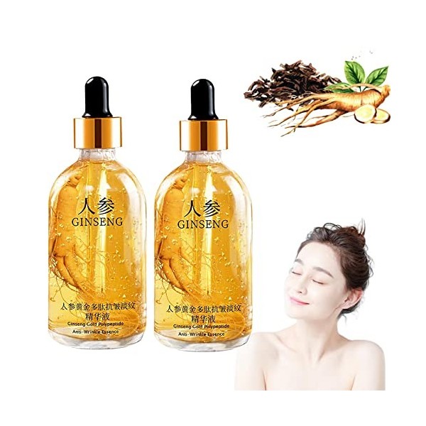 Gienslru Ginseng Polypeptide Anti-Ageing Essence, Ginseng Gold Polypeptide Anti-Ageing Essence, Ginseng Gold Polypeptide Anti
